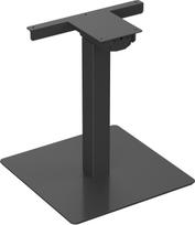 Elfen Ergodesk Single one-legged electric desk frame, black (BSS650)