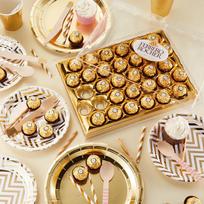Ferrero Rocher Hazelnut Chocolates (32-Piece Gift Box)