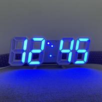 Ju Chuang 3D LED Digital Alarm Wall Clock (CN version)