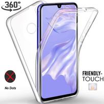 360 viso korpuso dėklas, skirtas Huawei P40 Lite E P30 Pro P20 Honor 20 Lite 20S 10 Lite Honor 9C 9S, silikoninis TPU, dvipusis skaidrus Honor 20 Pro gryna