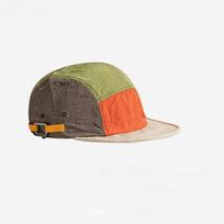 5-panel Men Baseball Caps Color Matching Breathable Quick Drying Cap Lightweight Sun Protection Duck Tongue Cap oranžinė