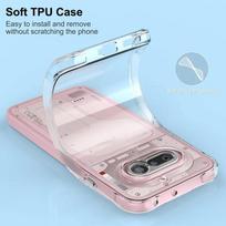 For Nothing Phone 4A 4 A Reinforced Corners Case For Phone4A Soft Clear TPU Shockproof Mobile Phone Cases Back Cover Coque Funda Nothing Phone 4A gryna