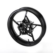 Juodas priekinio rato ratlankis, tinkantis Kawasaki EX650 Ninja 650 Z650 Z900 2017-2020