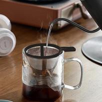 Reusable Coffee Pot Filter Nylon Holder Mesh Basket Coffeeware Spoon Strainer Kitchen Gadgets Tools Home New CN
