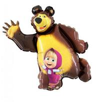 Balon Foliowy Masha I Niedźwiedź - 90 Cm Grabo