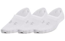 Under Armour Ankle Socks Women's 3 Pack White 1370075-100 M white