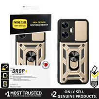 Karinio lygio „Defender“ šarvuotas dėklas, skirtas „Oppo Reno 15 Pro Max 15C 15F 14 F/Pro A6 Pro A5X A5 4/5G“, OTT-Box patogus laikiklio dangtelis OPPO Reno14 auksas