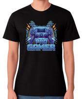 Pro Gamer Controller Graphic Unisex Gaming T-Shirt Video Game Player Tee S