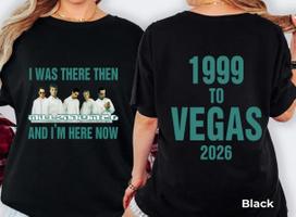 Backstreet Boys Concert Tee - Vegas Residency Pop Music Shirt - 1999 TO 2026 2XL