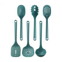 Pasta Spoon with Draining Holes Nylon Serving Utensils Nylon Cooking Utensil Set Heat Resistant Pasta Server Spoon Soup Ladle