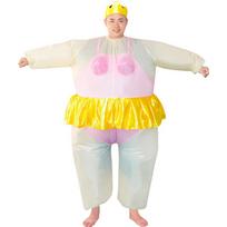 Inflatable Funny Prank Ballet Doll Costume for Cosplay Height 150-195CM