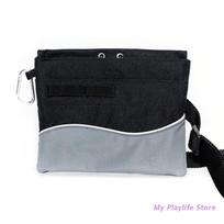 Portable Dog Training Treat Bag Puppy Snack Reward Dog Training Pouch Bag Waist Bag Dog Walking Snack Feed Pocket juoda