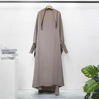 Musulmon Abaya vientisa maldos suknelė su gobtuvu, smokinančiomis rankovėmis, moteriška Džilbab Islamo drabužiai Dubajus Saudo Arabijos juodas chalatas Turkiškas kuklumas One Size white