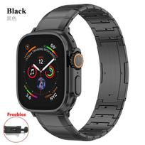 Titanium Band for Apple Watch Series 10 46mm 9 8 7 45mm 41mm 42mm Luxury Metal Strap for iWatch Ultra 2 49mm 6 5 4 SE 44mm 38mm 40mm 38mm 40mm 41mm