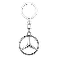 1 vnt. Automobilio raktų pakabukai Raktų pakabukas Metalinis raktų pakabuko laikiklis Aksesuarai Mercedes Benz AMG GLE GLS GLC CLA GLB ML W204 W206 W205 W212 W203 sidabras