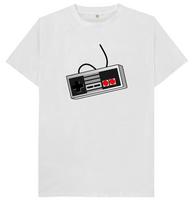 Retro Game Controller Gaming Gamer Gift T Shirt L