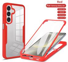 360 laipsnių dėklas, skirtas Samsung Galaxy A17 A16 A26 A36 A56 A15 A25 A35 A55 A14 A54 A24 A34 A06 A05 A07 M36 Su integruota ekrano apsauga Galaxy A06