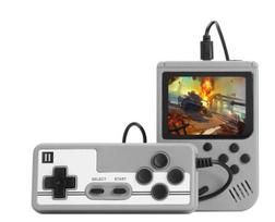 Žaidimų konsolė Žaidimų konsolė Retro nešiojamasis mini delninis vaizdo žaidimų konsolė 8 bitų 3,0 colio spalvotas LCD vaikų spalvotas žaidimų grotuvas, integruotas 500 žaidimų