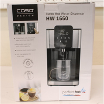 IŠPARDAVIMAS. Caso 01884 HW 1660 Turbo Hot water dispenser, Power 2600 W, Capacity 4 L, Black/Stainless Steel | Caso | Turbo Hot Water Dispenser | HW 1660 | Water Dispenser | 2600 W | 4 L | Plastic/Stainless Steel | Black/Stainless Steel | PAŽEISTA PAKUOTĖ | 01884SO