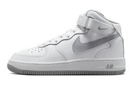 Nike Air Force 1 Mid LE GS 'White Wolf Grey' 35.5 black