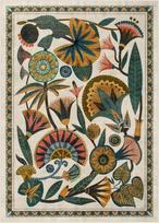 Retro Art Floral Pattern Flora Fauna Print Rugs Carpet for Living Room Bedroom Decor Home Anti-slip Large Area Carpets Doormat 40x60cm