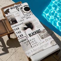L-linkin singer cute P-park Towel Beach Quick Dry Soft Pool Towels Gift for Travel Gym Shower Camping sports STJ40x70CM