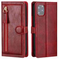 Leather Zipper Flip Wallet Case For For Iphone 16 Pro max 15 14 13 12 11 Pro MAX SE   Card Holder Stand Cover For iPhone 12 Pro