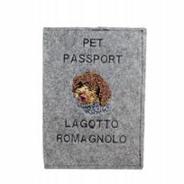 Lagotto Romagnolo - Etui Na Paszport Psa, Pokrowiec Na Dokumenty, Prezent Dla Podróżnika Od Marki Art-Dog