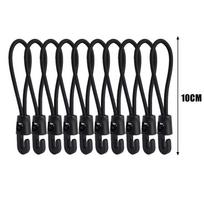 30/1pcs Elastic Bungee Cord with Hooks 10/15/25cm High Elasticity Rubber Expander Ropes for Luggage Bikes Camping Cars Cord Ties 1pc