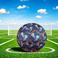 1pc Colorful Jellyfish Reef Durable Size 5 Soccer Ball Professional Match Training Football Indoor &Outdoor Sports Ball p60194 Size 5