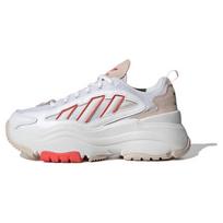 Adidas Originals Ozweego Cushioned Durable Low-Top Lifestyle Sneakers Women Sneakers White Red ID8348 38