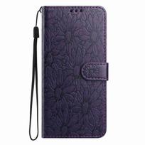 10 spalvų margučių raižyta atverčiama kortelių dėklas, skirtas Redmi Note 14/Note 12/13C/14C/Xiaomi 14T,Xiaomi 11T,Xiaomi 13 Lite,Xiaomi Mi 11 Lite,Xiaomi Poco X6... Xiaomi Poco X6 violetinė
