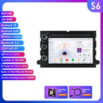 Ossuret Intelligent 2din Android Autoradio for Ford F150 F250 F350 Mercury Lincoln Taurus Explorer Car Radio Multimedia Video Player GPS Carplay 4G S6 8Core 6G 64G