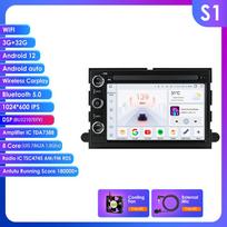 Ossuret Intelligent 2din Android Autoradio for Ford F150 F250 F350 Mercury Lincoln Taurus Explorer Car Radio Multimedia Video Player GPS Carplay 4G S1 8Core 3G 32G