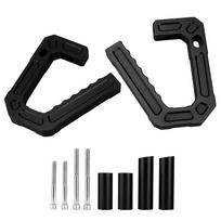 Car Road Front Grab Handle Aluminum Alloy Replacement for Jeep Wrangler JK 2007‑2018Black juoda