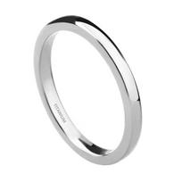2/4/6/8mm Mens Wedding Band Polished Women Titanium Simple Engagement Classic Rings Black Silver Color Lady anel 3-15 11.5