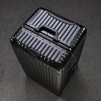 Heavy-Duty Aluminum Frame Spinner Luggage