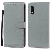 For Samsung Galaxy Xcover Pro Case SM-G715F Wallet Back Cover Phone Case For Samsung Galaxy Xcover Pro XcoverPro Flip Case Galaxy Xcover Pro pilka spalva