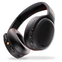 Skullcandy Oficiali parduotuvė Crusher ANC2 Belaidės ausinės su triukšmo slopinimu, giliais ir originaliais lipdukais, žemų dažnių garsiakalbiu, mikrofonu, juoda