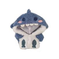 20cm Idol Doll Clothes Shark Hoodies Cartoon Animal Coat Cotton Stuffed Dolls Lovely Outfit Dress Up Toy Accessories