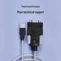 Z-TEK USB 2.0 to RS232 DB9 Female Serial Port Converter Cable 0.5m