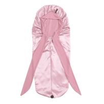 Curly Hair Long Bonnet Satin Lined Sleeping Cap Extra Long Satin Bonnet  Women 2