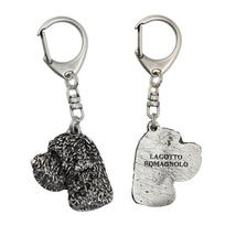 Lagotto Romagnolo - Posrebrzany Brelok Do Kluczy Z Psem, Ozdoba Torebki, Zawieszka Do Plecaka Marki Art-Dog