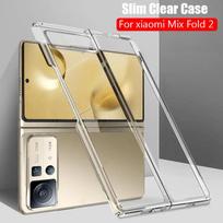 For Xiaomi Mix Fold 2 Fold2 5G Slim Hard PC Clear Transparent Phone Case ShockProof Back Cover Case Fundas Capa For Mix Fold 2