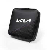 ABCDFC1Car Charging Gun Storage Bag Auto Trunk Organizer Handbag For KIA Sportage Seltos Sorento K3 K4 Soul Carnival EV6 EV9 Carnival