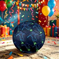 1pc Soccer Player Action Size 5 Soccer Ball Professional Match Training Football Indoor &Outdoor Sports Ball Lightweight Durable c6575 Size 5