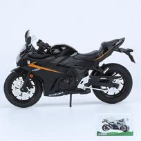 1/12 Suzuki GSX-250R Lydinio Lenktyninio Motociklo Modelis Simuliacija Metalinis Liejimo Konkursinis Motociklo Modelis Kolekcija Vaikų Žaislas Dovana juoda