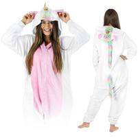 Men's unicorn pajamas kigurumi onesie jumpsuit adult costume size S
