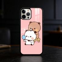 Cute BuBu DuDu Phone Case For iPhone 17 16 15 14 13 12 Pro Max Plus for Mirror Wireless Magnetic Cover iPhone12PROMAX
