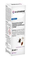 K-OTHRINE 2,5 flow 30 ml – veiksminga priemonė nuo musių, uodų ir tarakonų